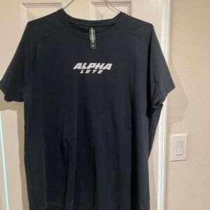 Alphalete Men's Navy Short Sleeve Tee